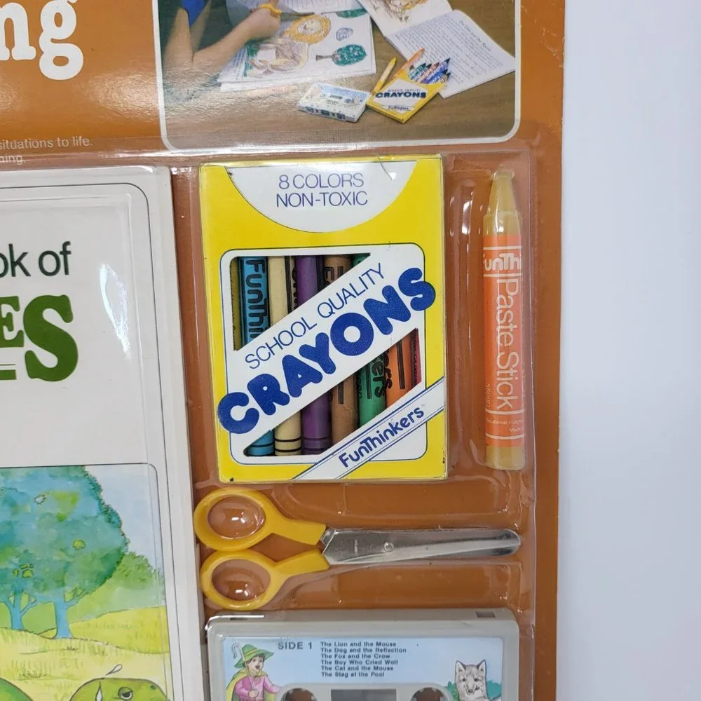 Rare‎ 1985 Educational Funthinkers Learning Right & Wrong Activity Book NWT